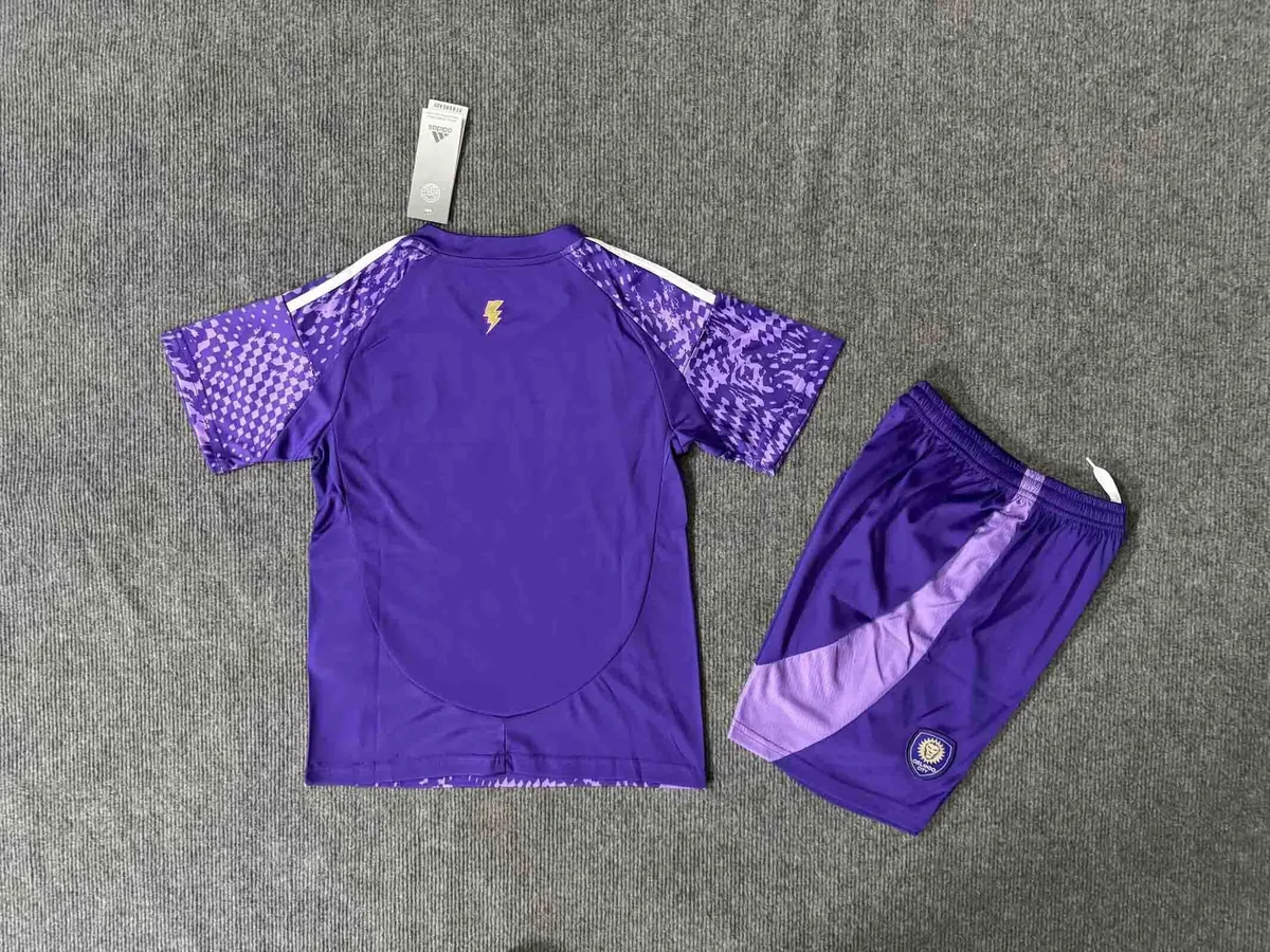 25-26 Orlando Home Kid Kits Soccer AAAAJersey Yupoo 16-28 1