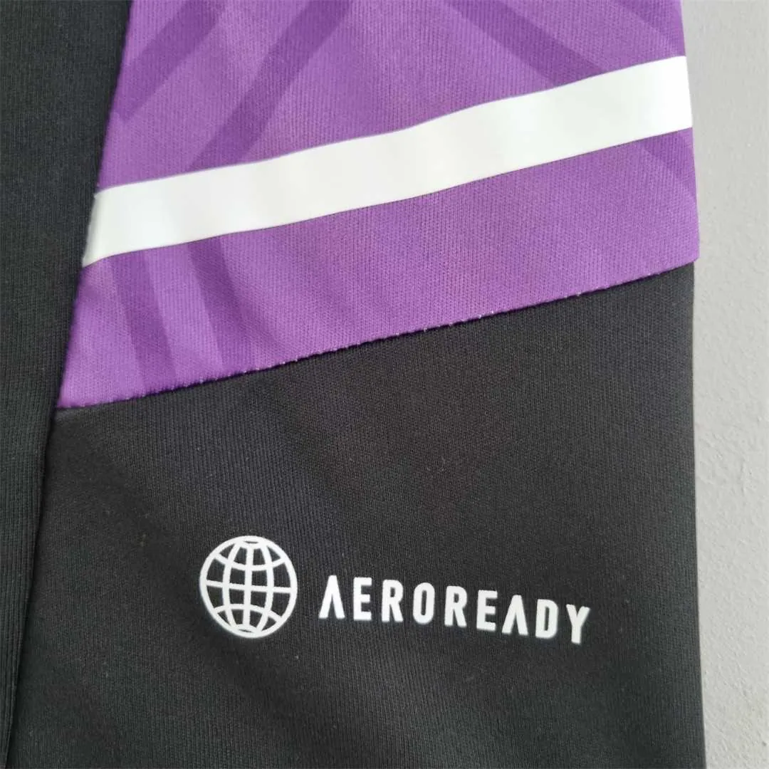 22-23 Real Madrid training suit blackpurple border 5