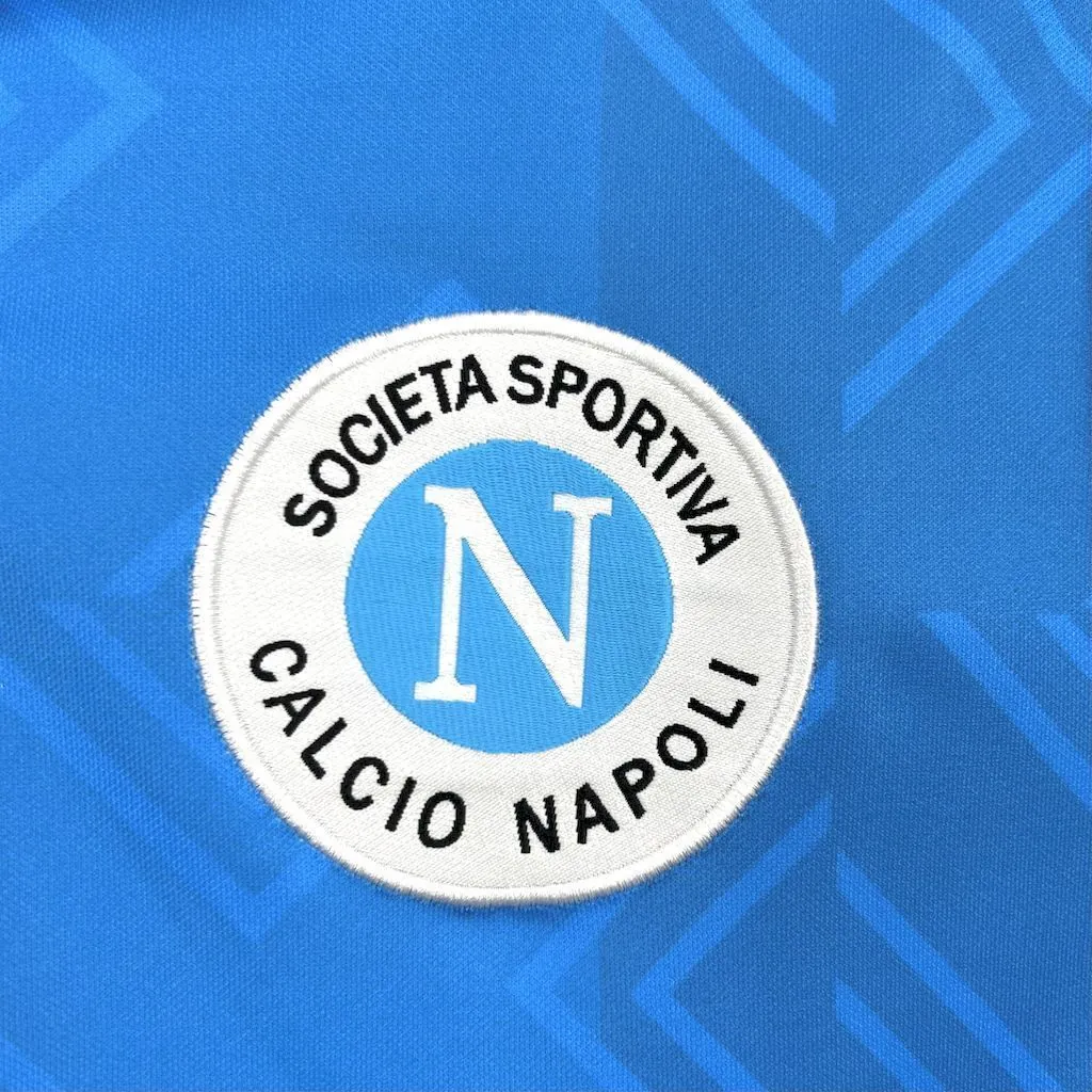 93-94 Napoli Home Retro Kit Vintage Shirt AAAAJersey Supplier Yupoo 2