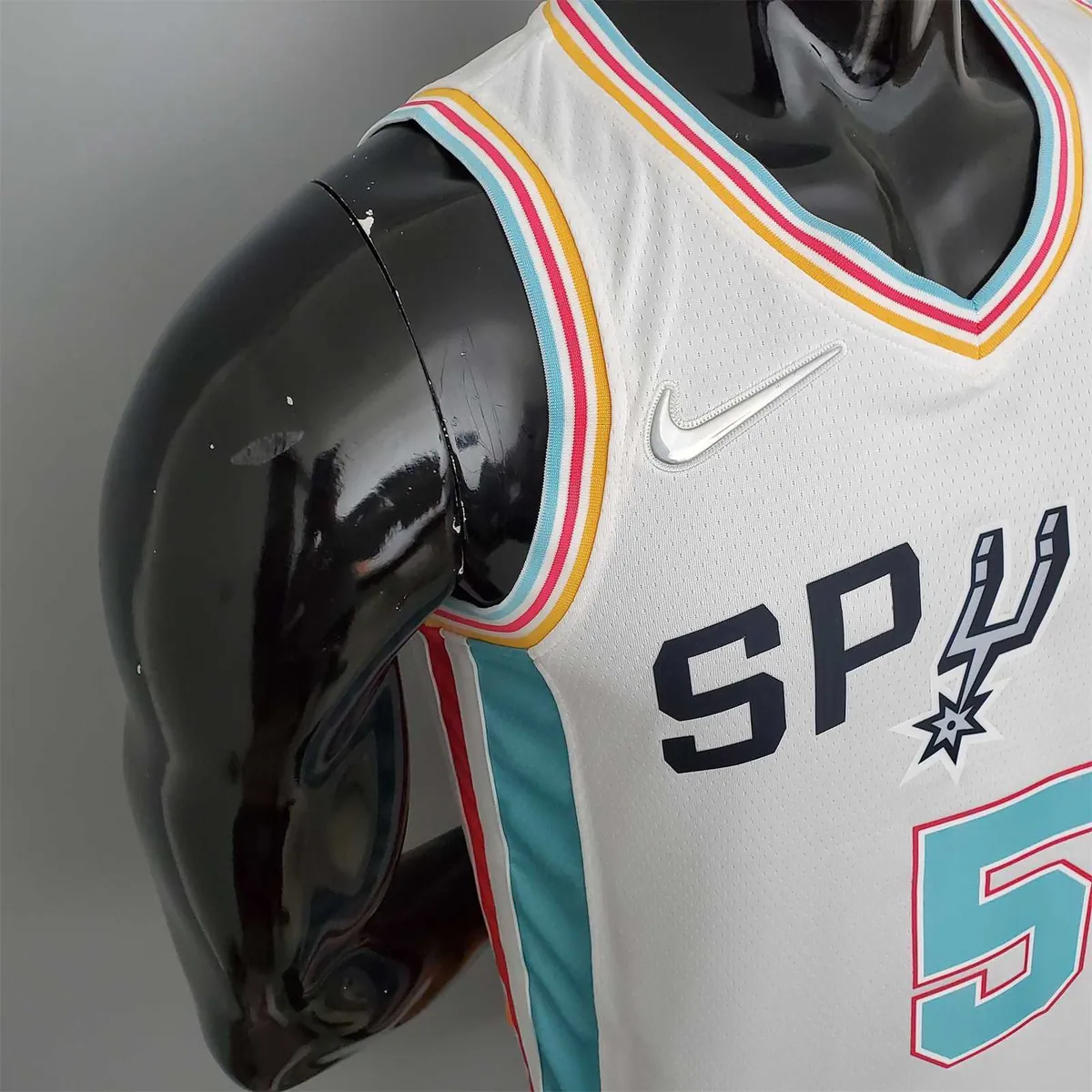 2022 season Murray#5 Spurs City Edition white 7