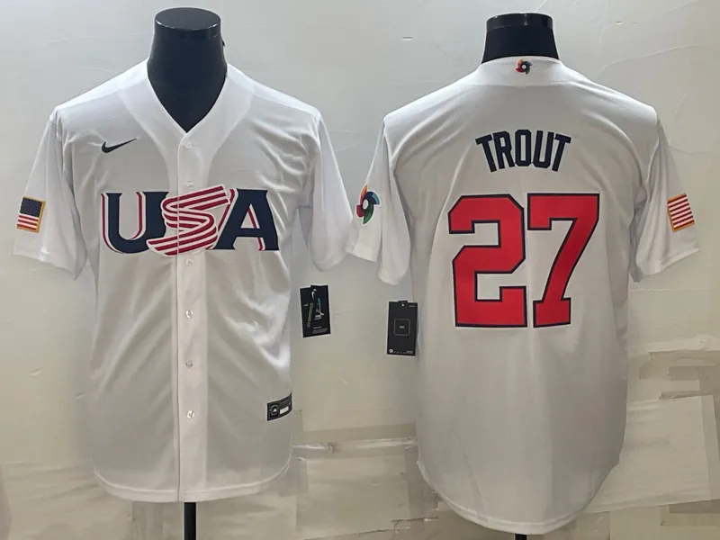 USA 2023 World Cup Baseball Jerseys 72