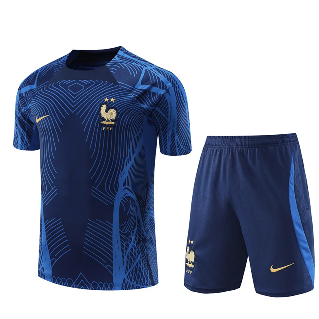 2022 France training suit blue 23