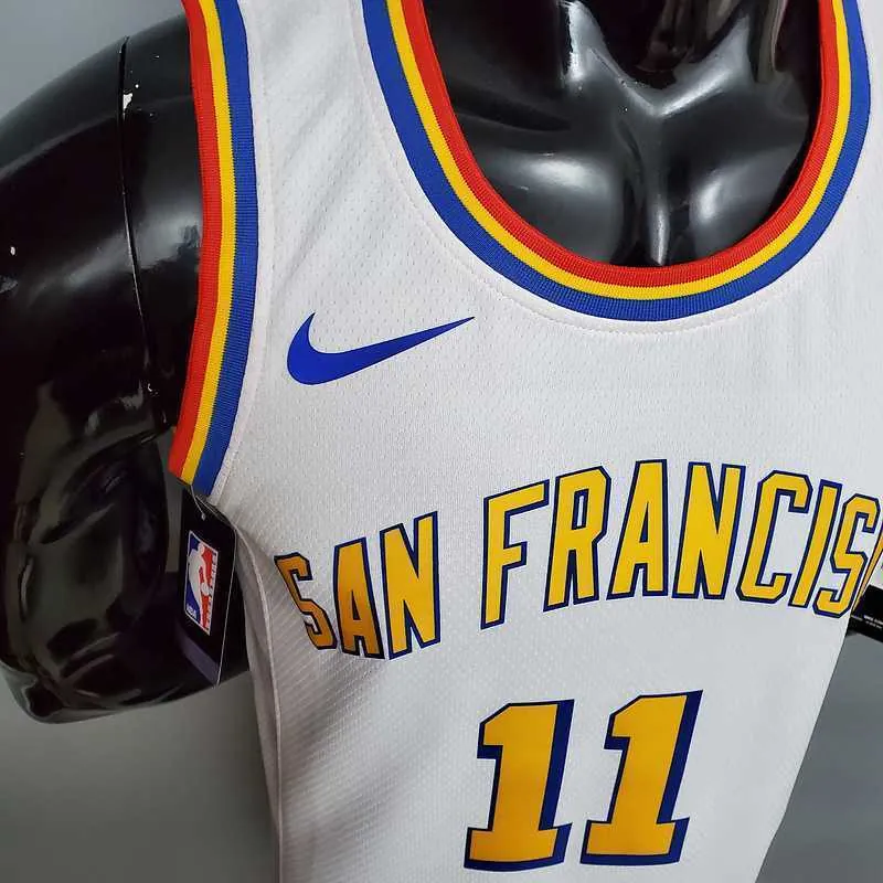 Warriors San Francisco THOMPSON#11 White 3