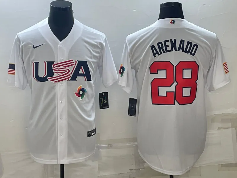 USA 2023 World Cup Baseball Jerseys 106
