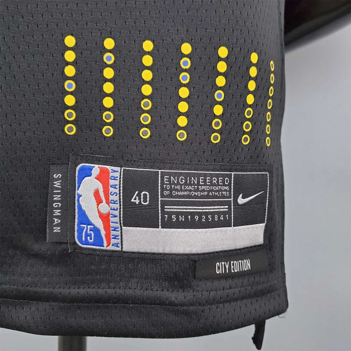 2022 75th Anniversary Thompson #11 Warriors City Edition Black 8