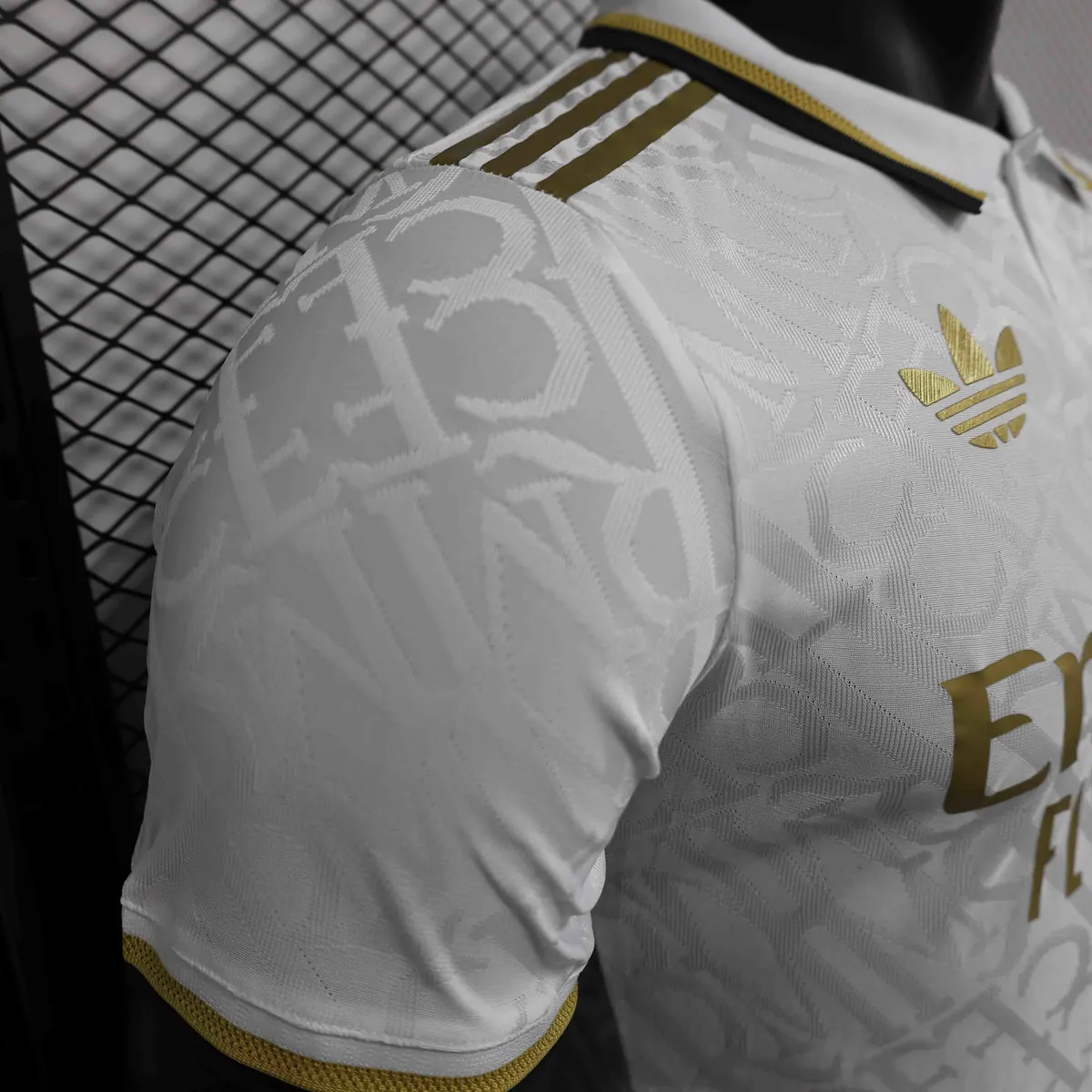 24-25 Real Madrid Originals White and Gold Kit Player Version Shirt AAAAJersey Supplier Yupoo 6