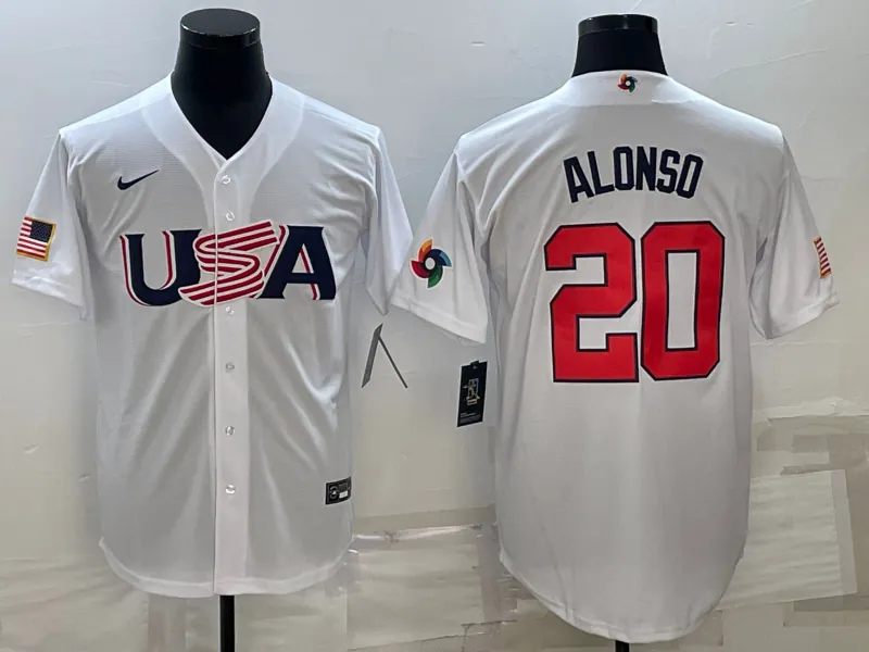 USA 2023 World Cup Baseball Jerseys 69