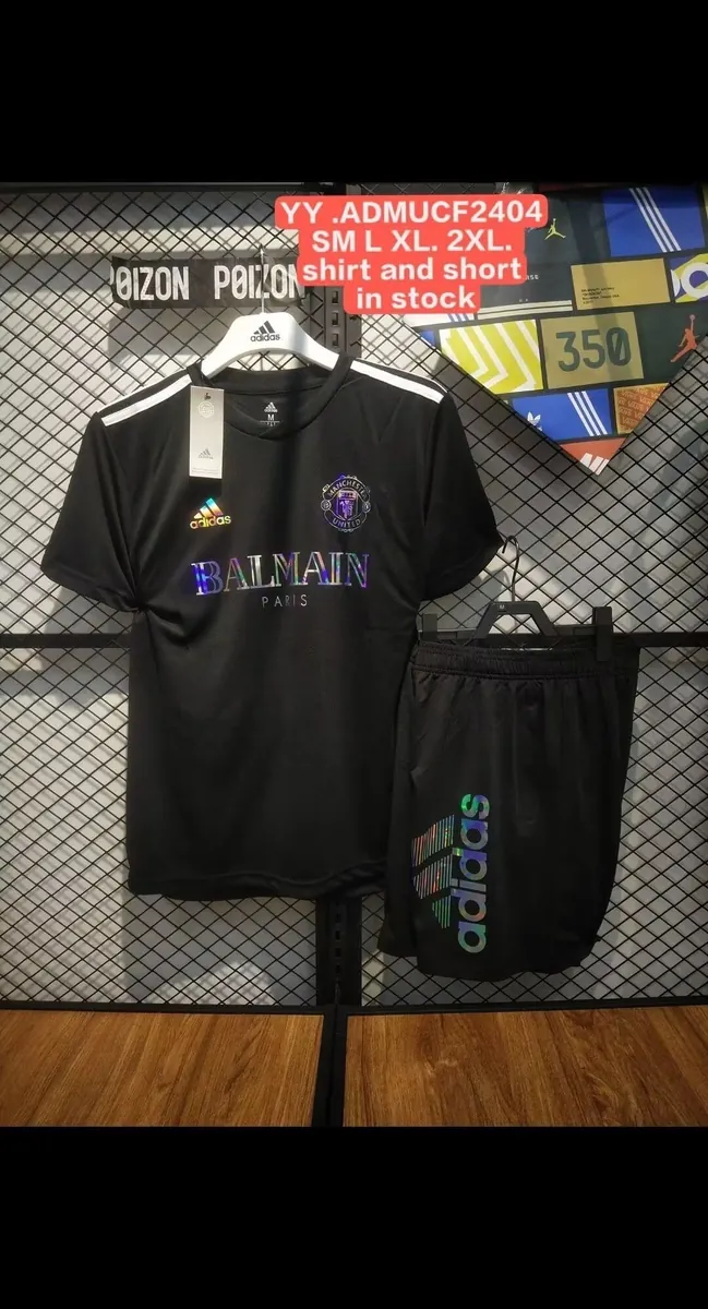 24-25 Manchester United Joint Edition Black Kit Jersey Supplier Yupoo 3