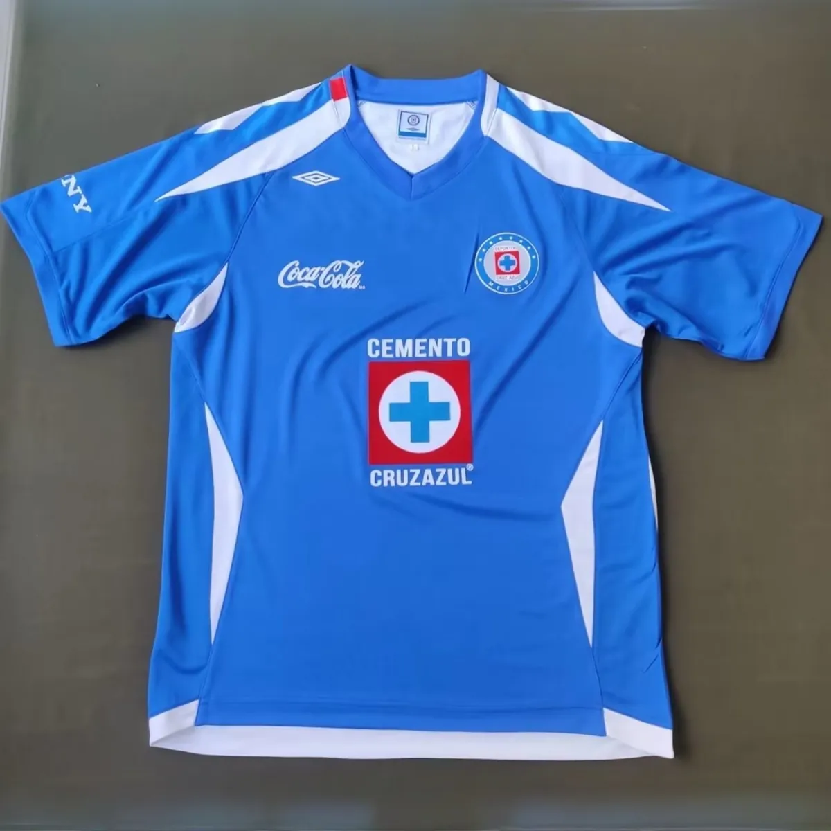 2008 Cruz Azul Home Retro Kit Vintage Shirt Soccer Jerseys Yupoo 2