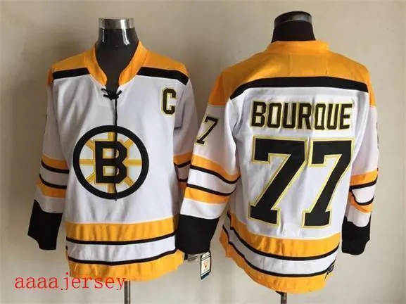 Boston Bruins retro ice hockey jersey M-3XL 波士顿棕熊队复古冰球服 2