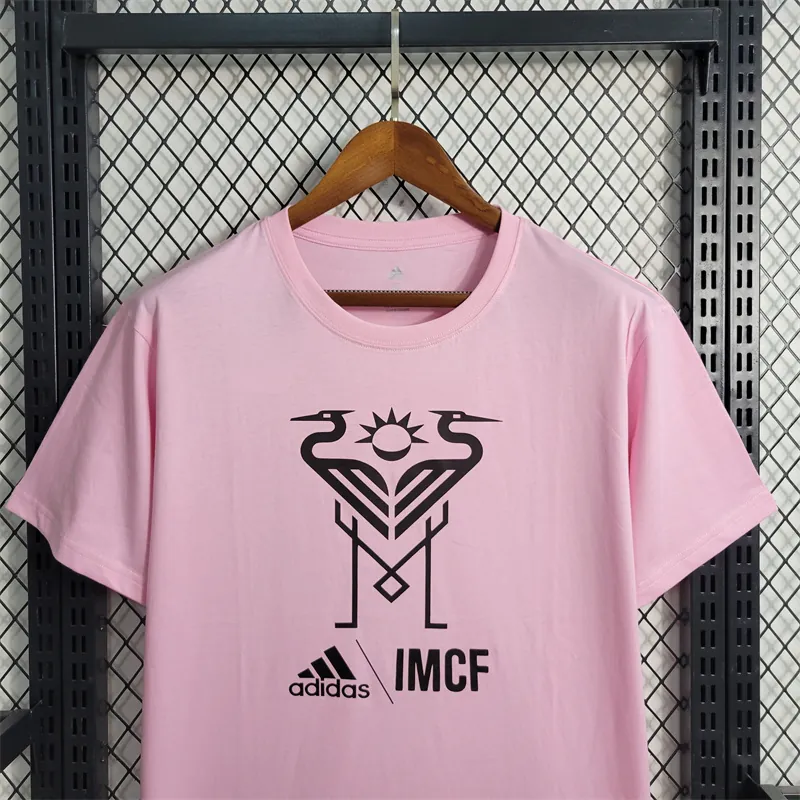 23-24 Inter Miami Casual Shirt Pink Size S-XXL Soccer Jerseys 3