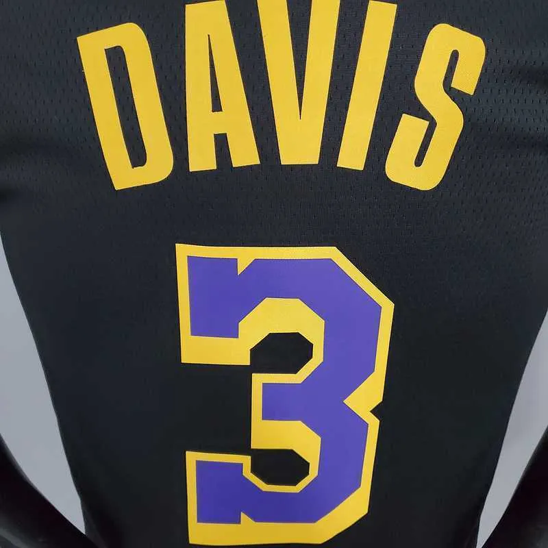 2021 DAVIS#3 Lakers Bonus Edition Black 3