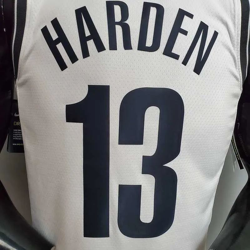 Brooklyn Nets Harden #13 White 1