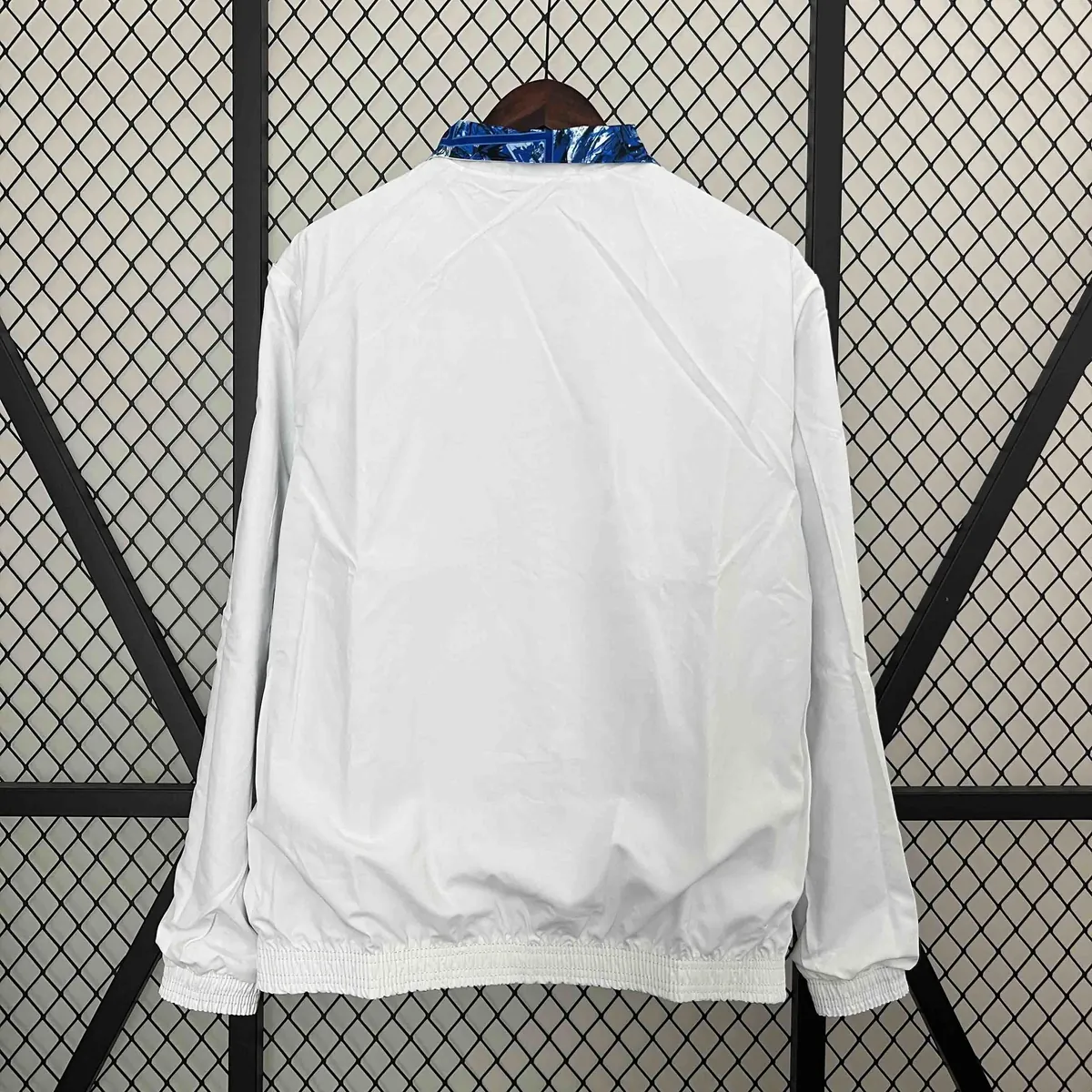 2024 Japan Blue&White Trench Coat Reversible Windbreaker Jacket Soccer AAAAJersey Yupoo 5