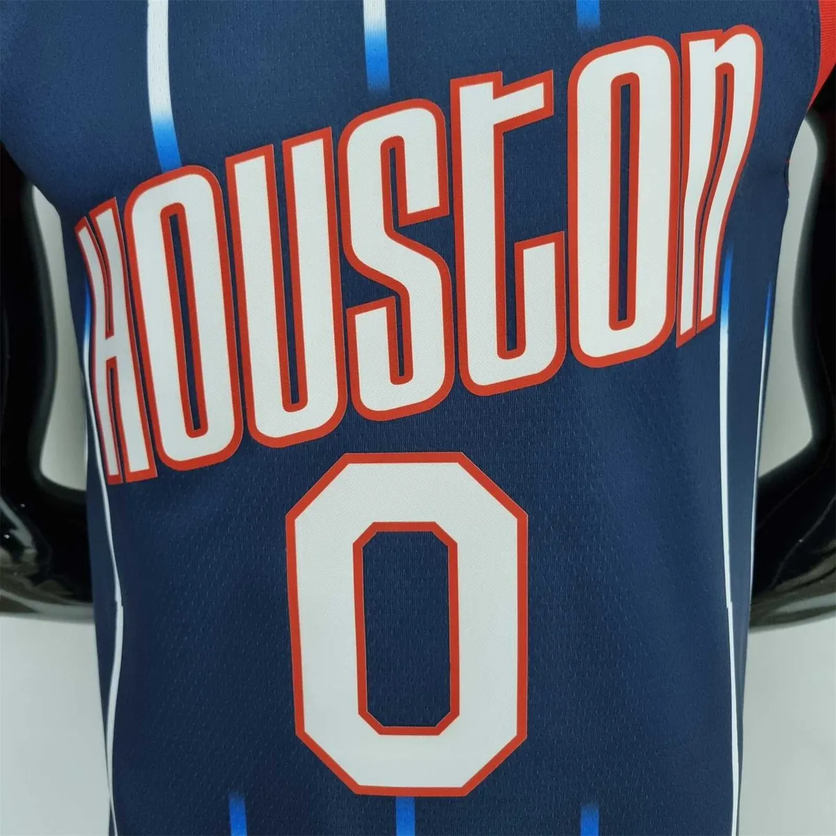 2022 Houston Rockets Green #0 City Edition NBA Jersey 4