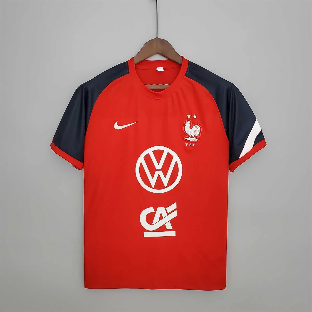 2021 France training suit red 8
