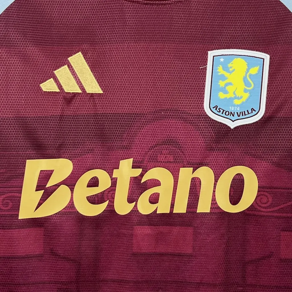 25-26 Aston Villa Home Shirt Football Uniforms AAAAJersey Dropship Yupoo 2
