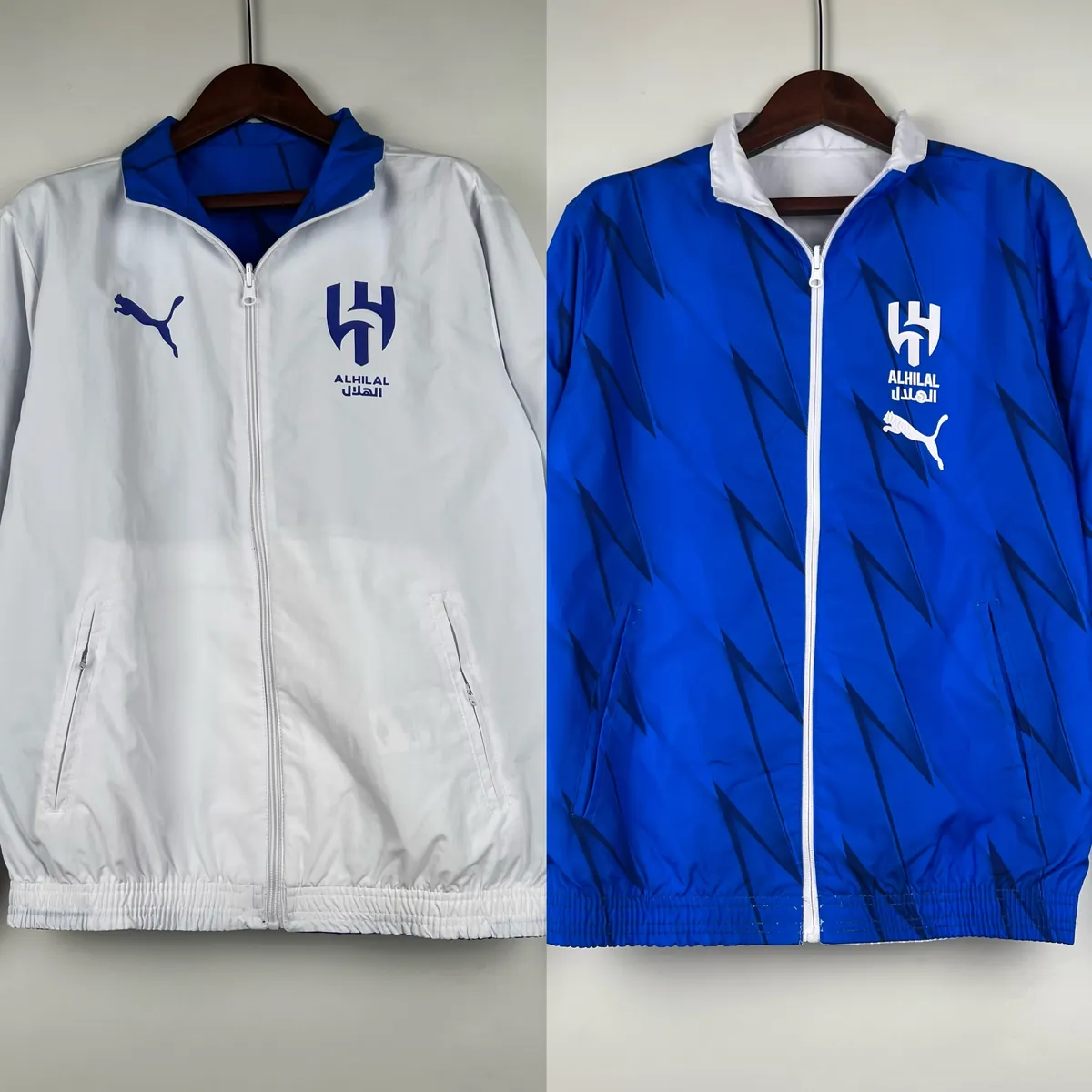 23-24 Al-Hilal Saudi Both Windbreaker Jackets Yupoo 3