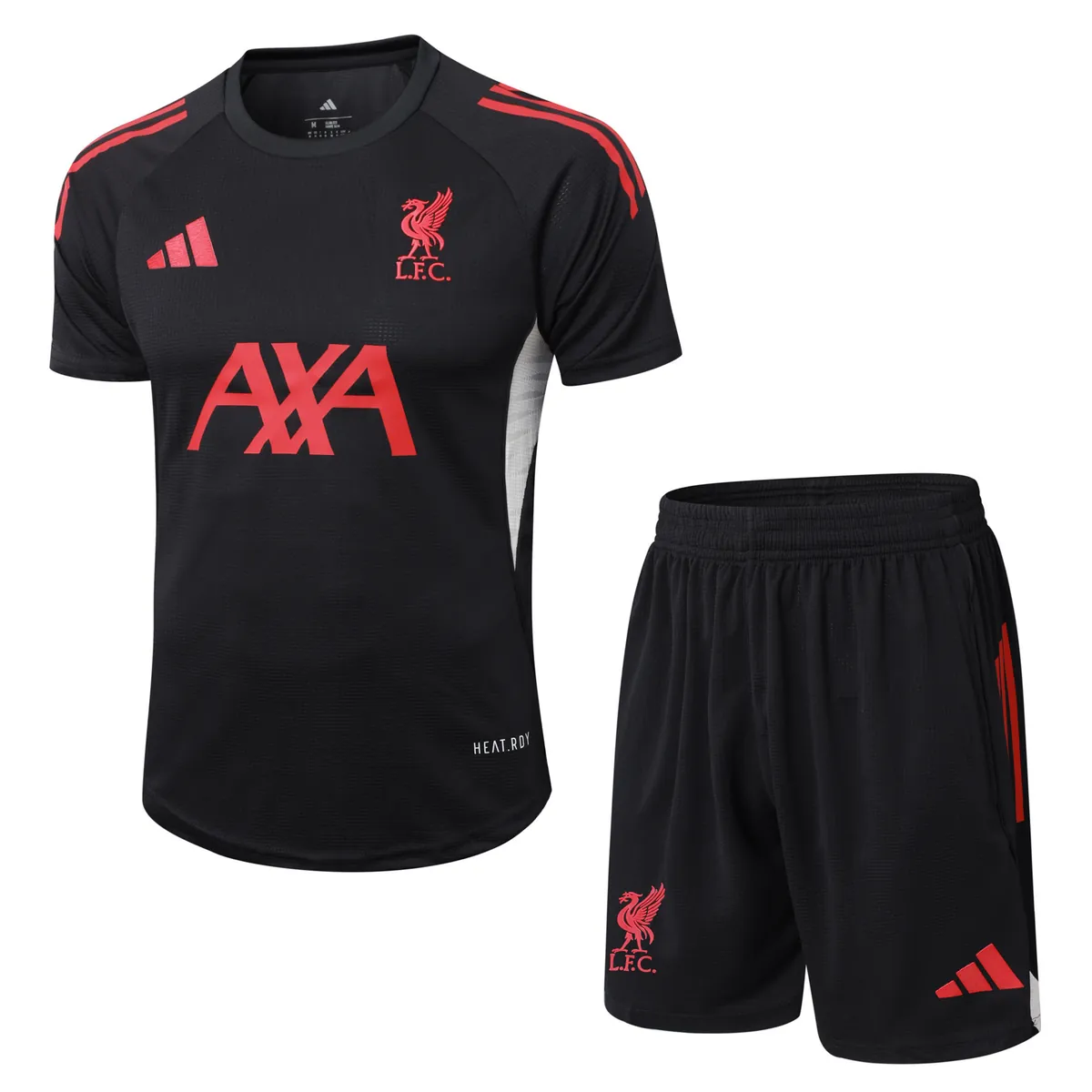 25-26 Liverpool Black Training Player Version Kits Football Tracksuits 4