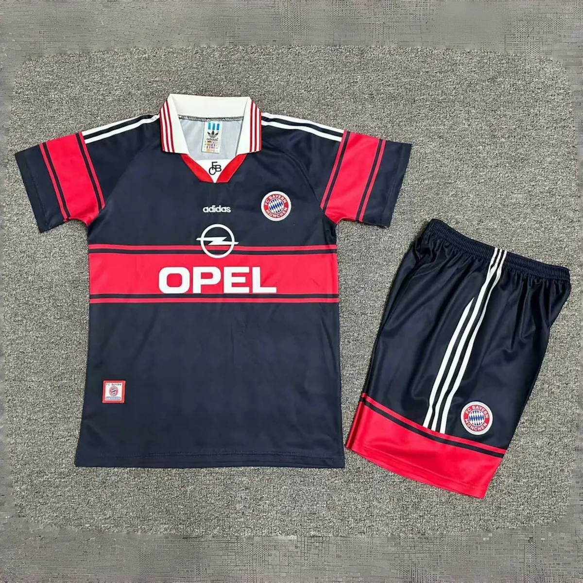 97-99 Bayern Munich Home Retro Kid Kits Youth Apparels Sport AAAAJersey Yupoo 8