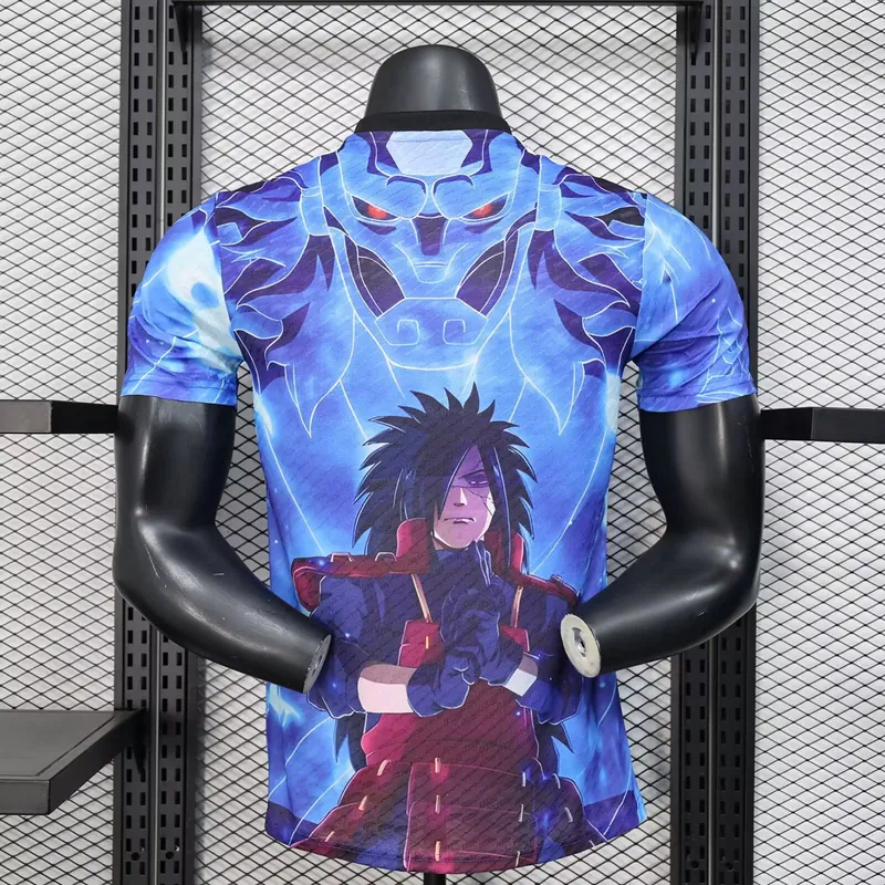 25-26 Japan Naruto & Sasuke Blue Special Edition Kit Player Version Shirt AAAAJersey Wholesale 3