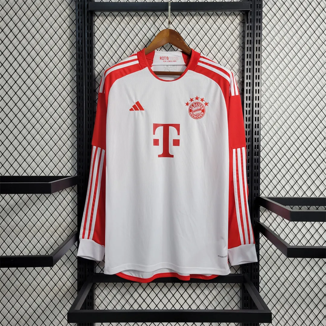 23-24 Bayern home Long Sleeve 8