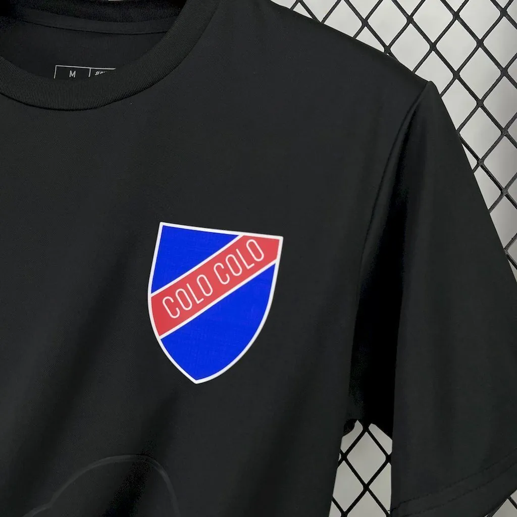 25-26 Colo Colo 100th Anniversary Black Shirt Football Uniform AAAAJersey Yupoo 5