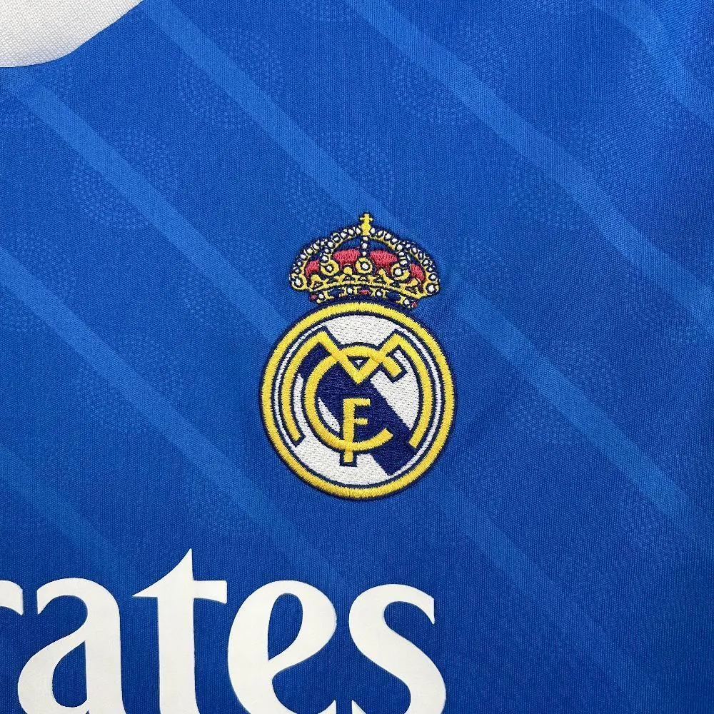 25-26 Real Madrid Third Away Kit Football T-Shirt Soccer Long Sleeve AAAAJersey Supply Yupoo 3