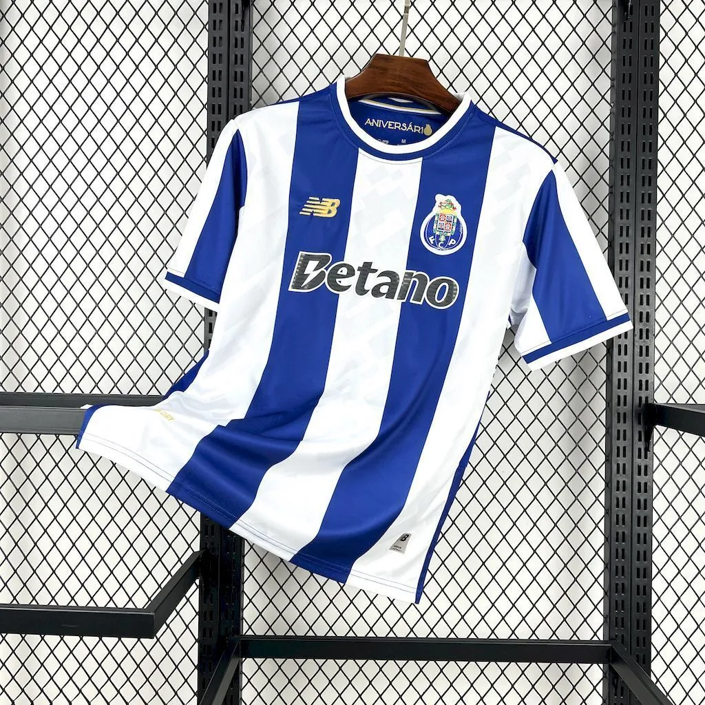 25-26 Porto Home Kit Football T-Shirt AAAAJersey Supply Yupoo 7