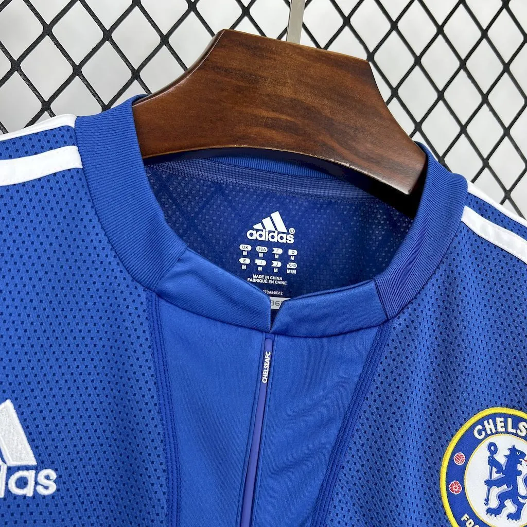 09-10 Chelsea Home Retro Long Sleeve Vintage Shirt AAAAJersey Dropship Yupoo 3