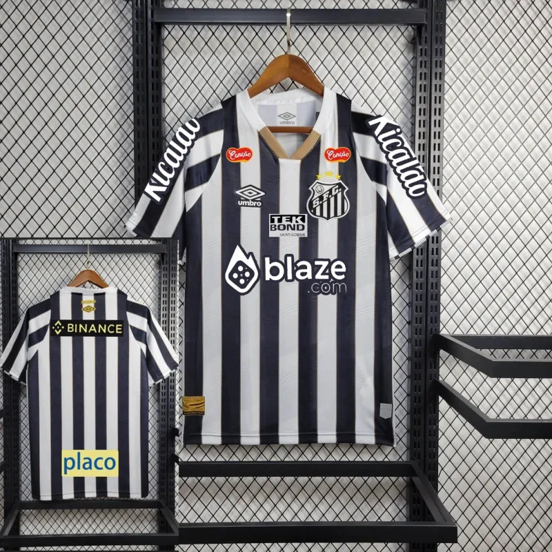 24-25 Santos Away Kit Football AAAAJersey Supplier 12