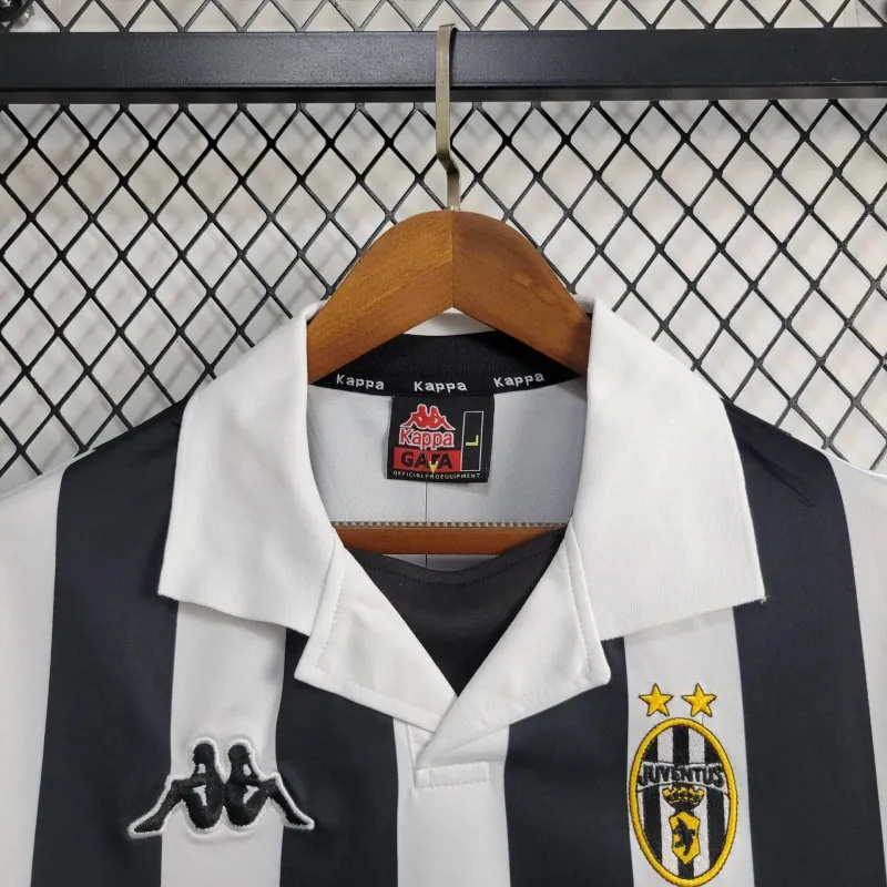 99-00 Juventus Retro Home Kit Long Sleeve Shirt Best Jerseys Yupoo S-2XL 1