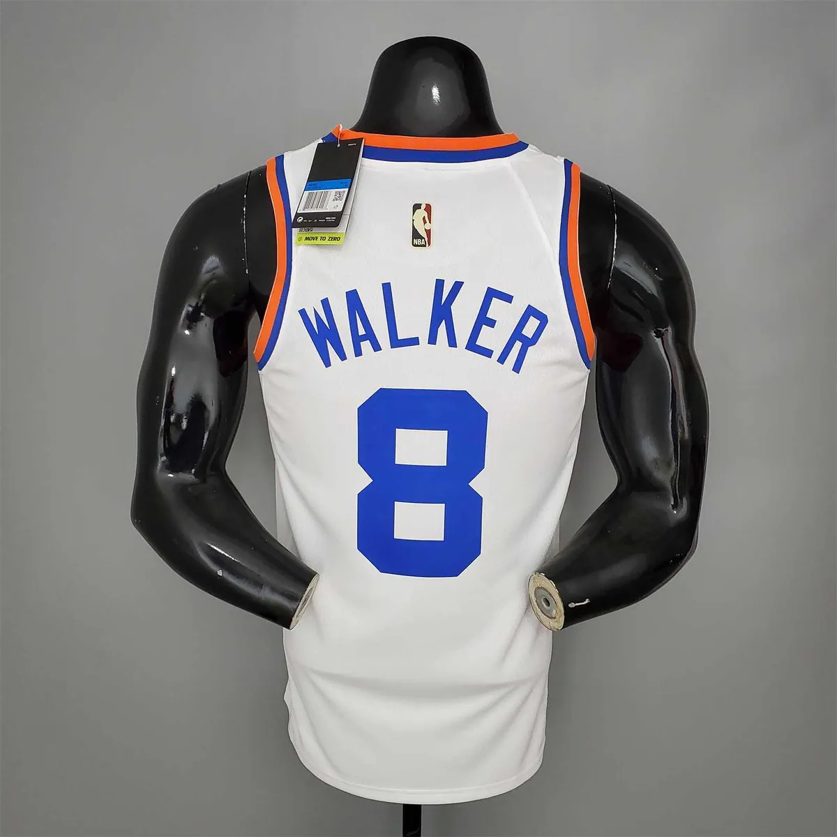 WALKER#8 75th Anniversary Knicks White 4