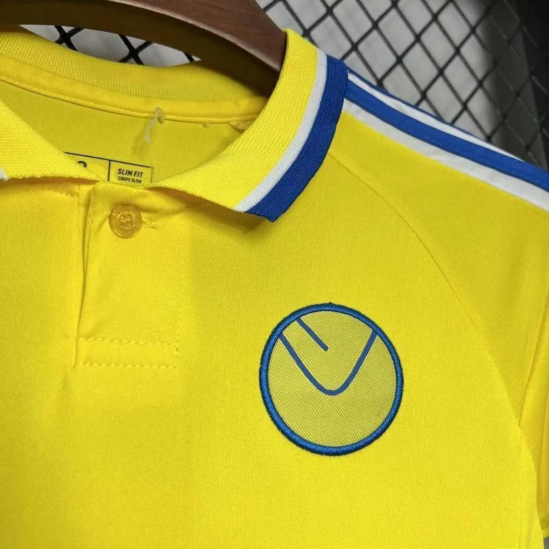 24-25 Leeds Away Kid Kits Youth Apparels Football AAAAJersey Yupoo 2