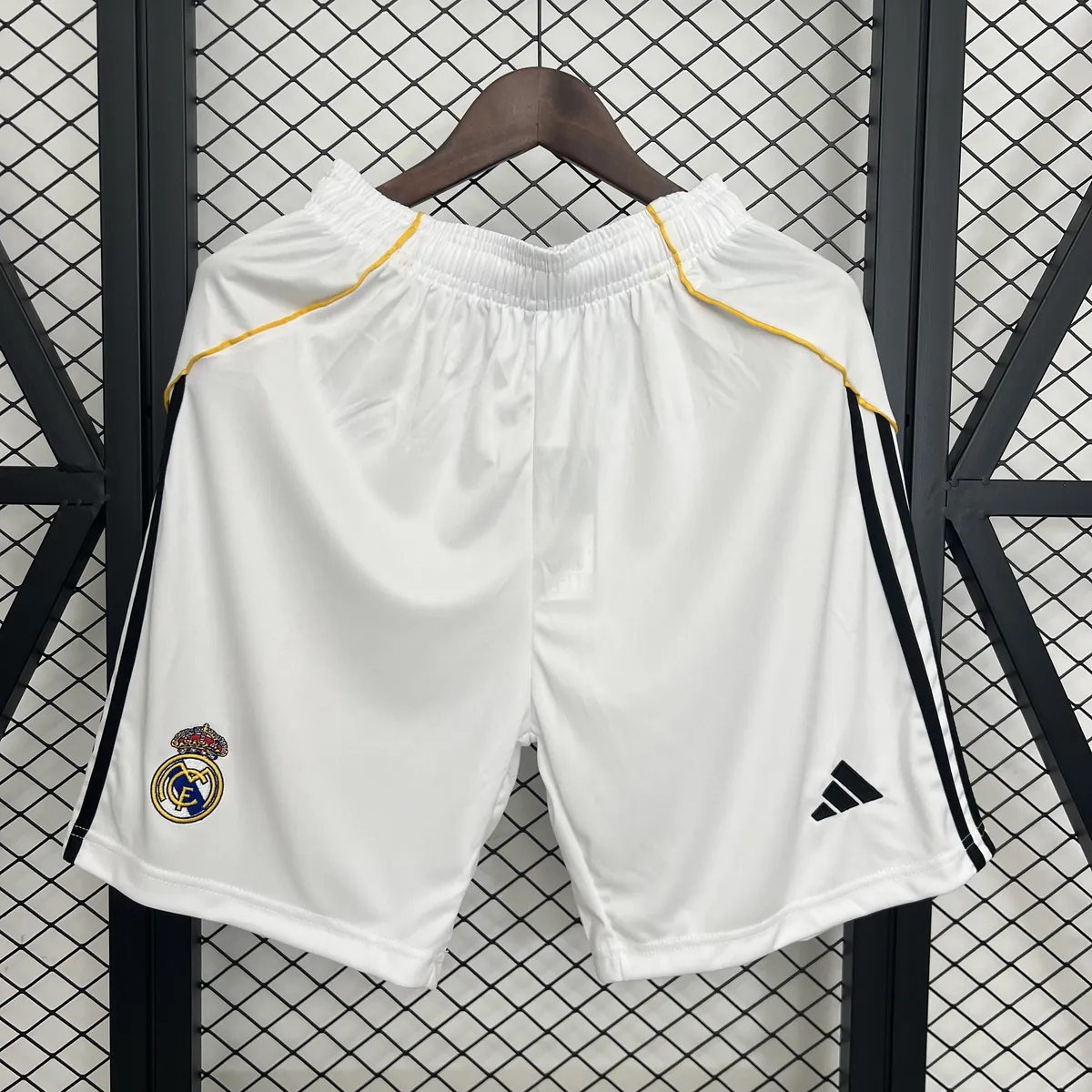 25-26 Real Madrid Home Kit Shorts Soccer AAAAJersey Yupoo S-2XL 5