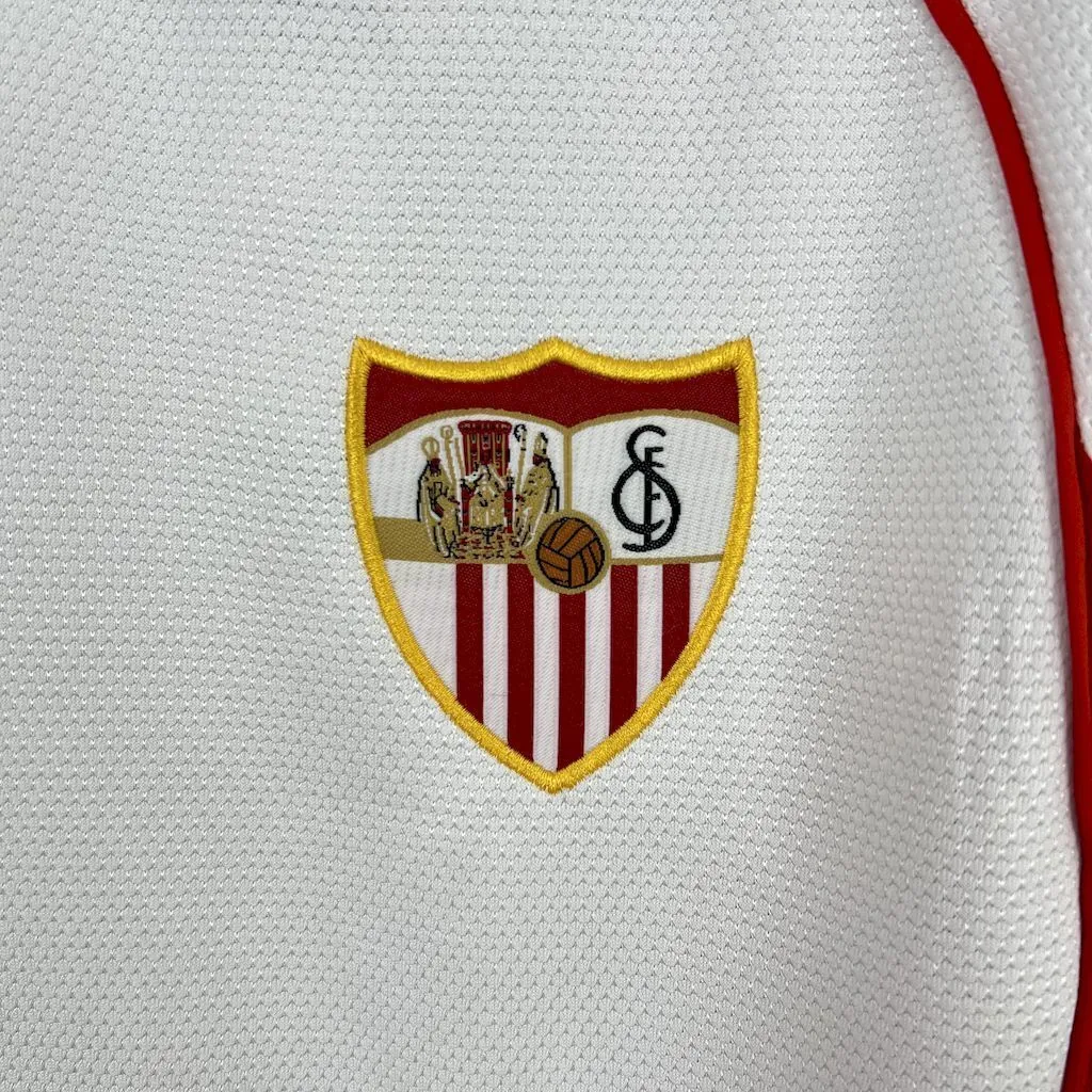 25-26 Sevilla Home Shirt Football Apparels AAAAJersey Supply Yupoo 2