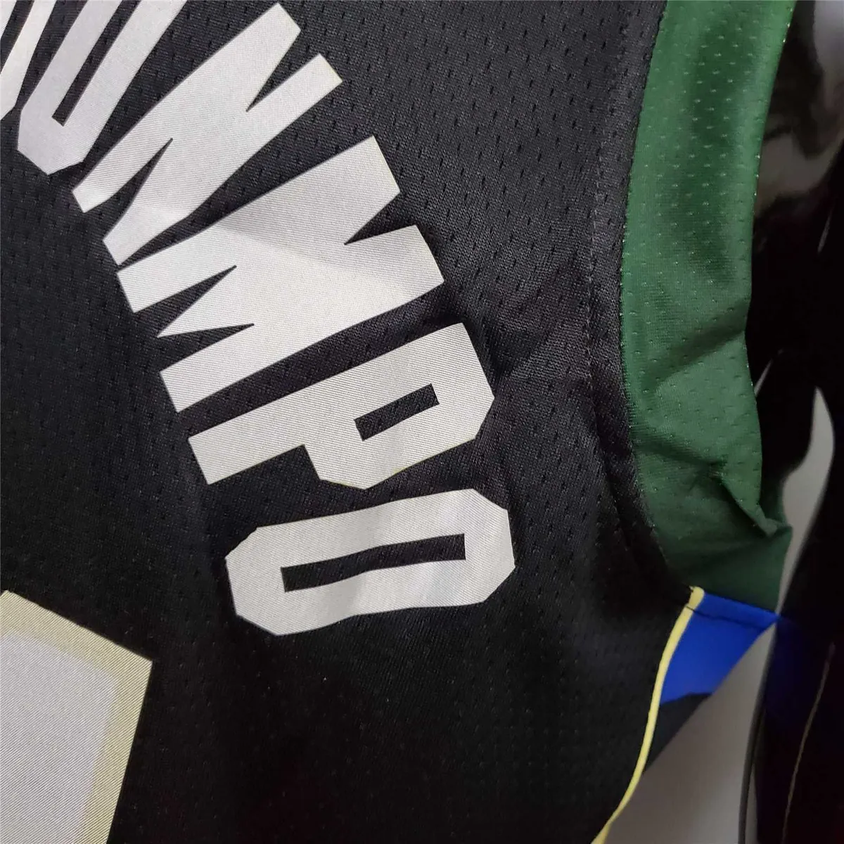 Antetokounmpo#34 Bucks Black 5
