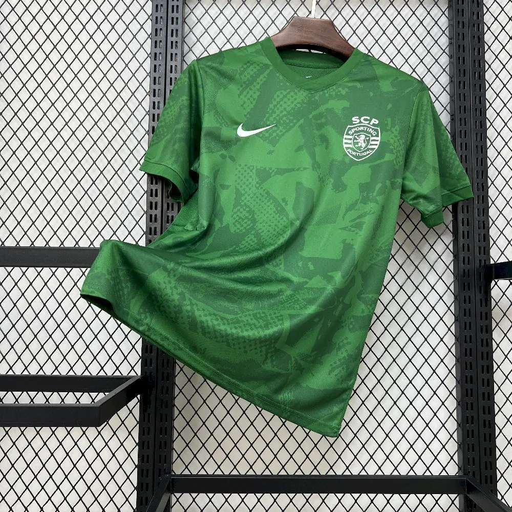 25-26 Sporting Lisbon Training Kit Football Uniform AAAAJersey Supply Yupoo 7