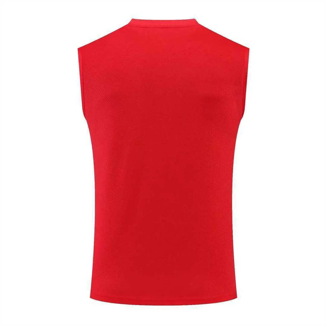 22-23 Arsenal vest training suit kit red 6