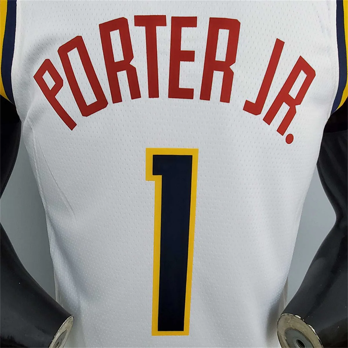 Nuggets Porter jr.#1 Limited White 5