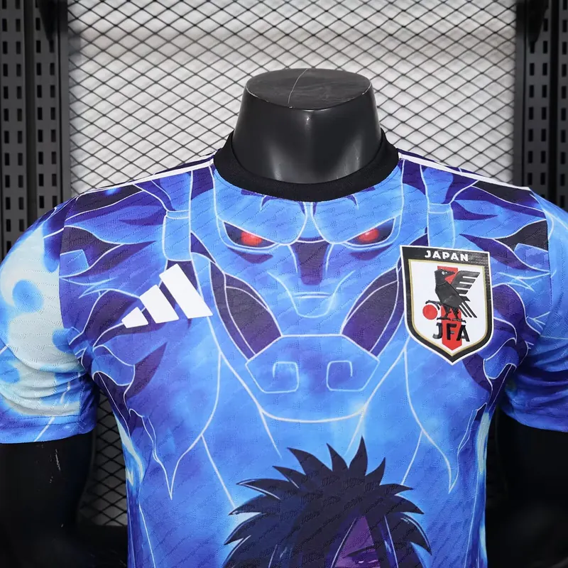 25-26 Japan Naruto & Sasuke Blue Special Edition Kit Player Version Shirt AAAAJersey Wholesale 1