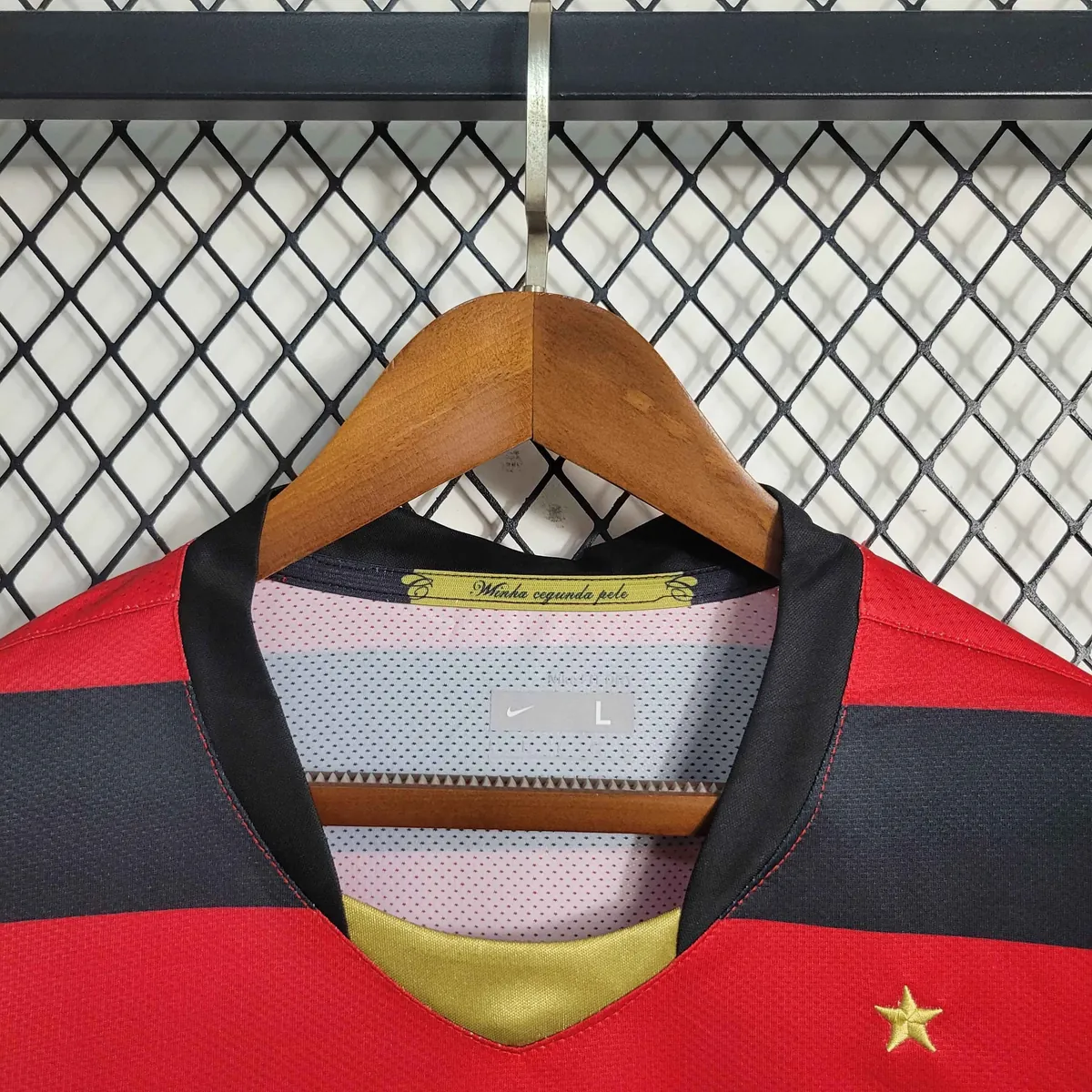 08-09 Retro Long Sleeve Flamengo Home S-XXL 5