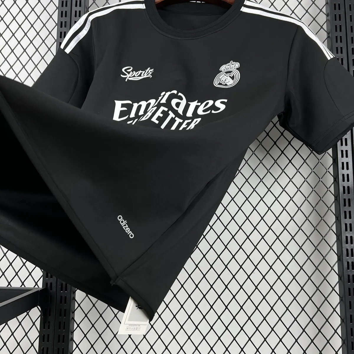 26-27 Mens Real Madrid Lifestyle Football Black T-Shirt AAAAJersey Wholesale Yupoo 3