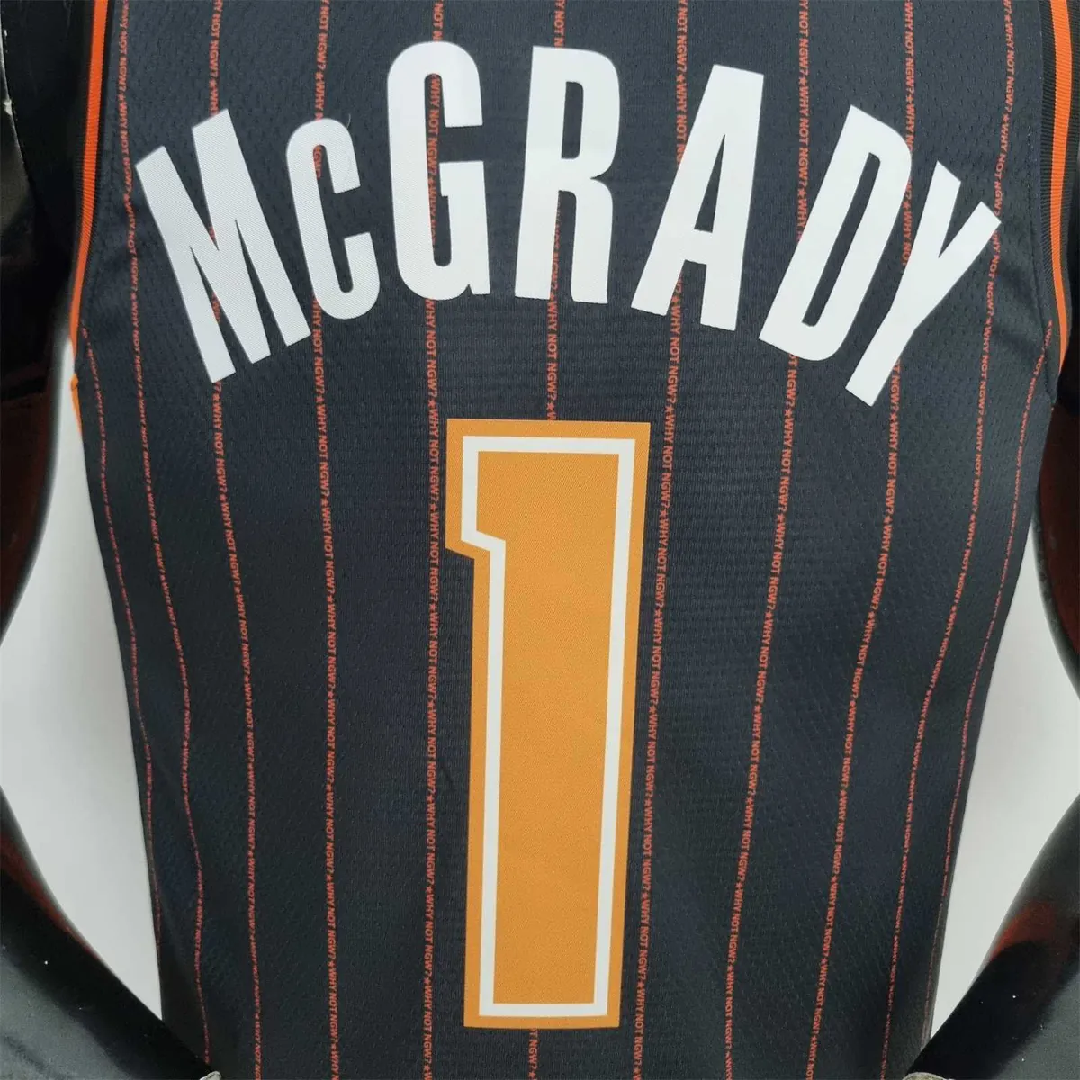 2022 McGrady #1 Orlando Magic City Edition NBA Jersey 1