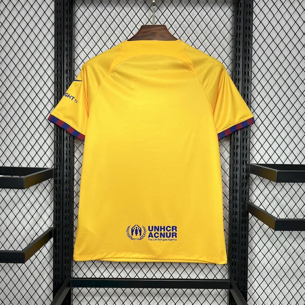 24-25 Barcelona Yellow Special Shirt Soccer Uniforms Soccer AAAAJersey Yupoo 3