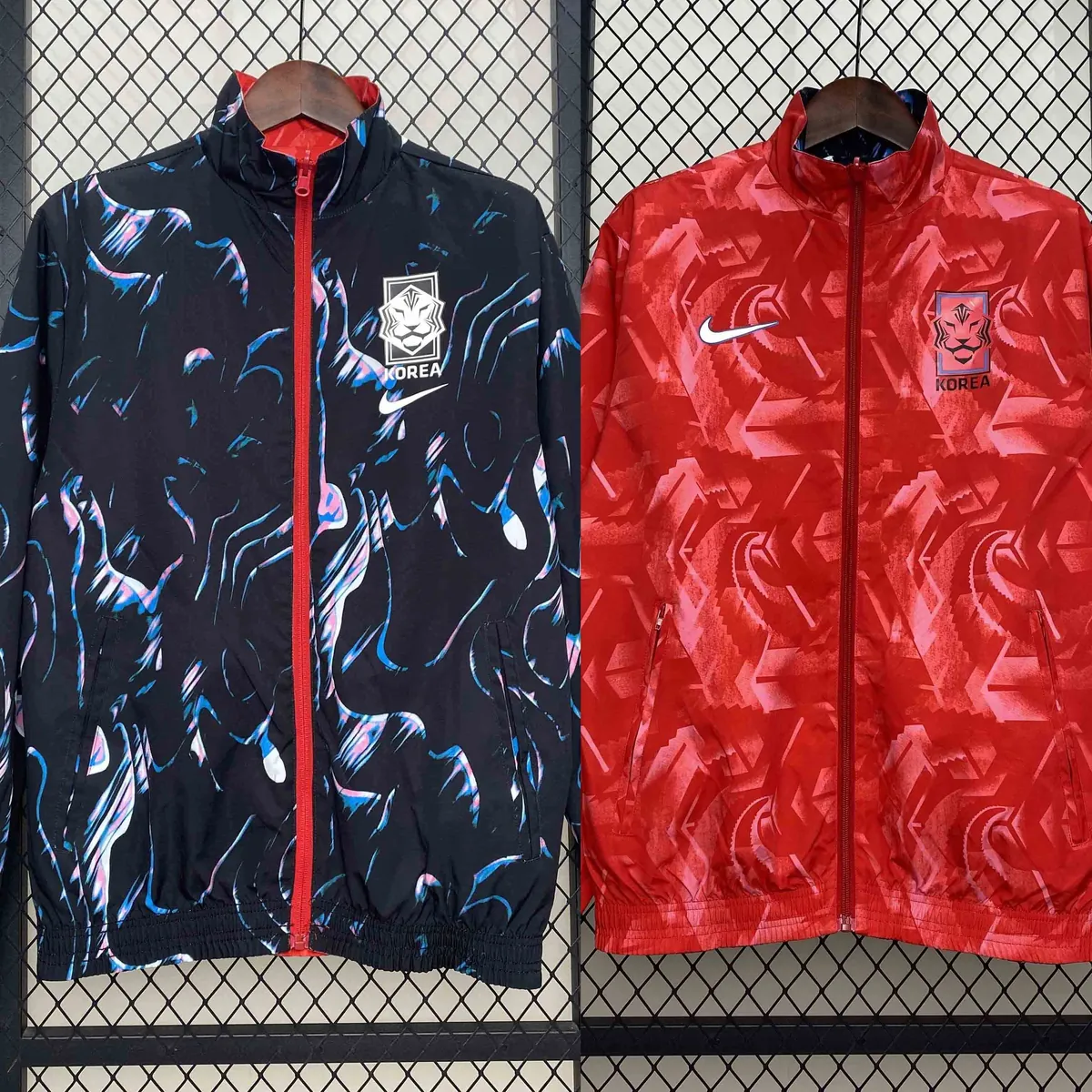 2024 South Korea Trench Coat Reversible Windbreaker Double-Sides Jacket AAAAJersey Supplier Yup 5