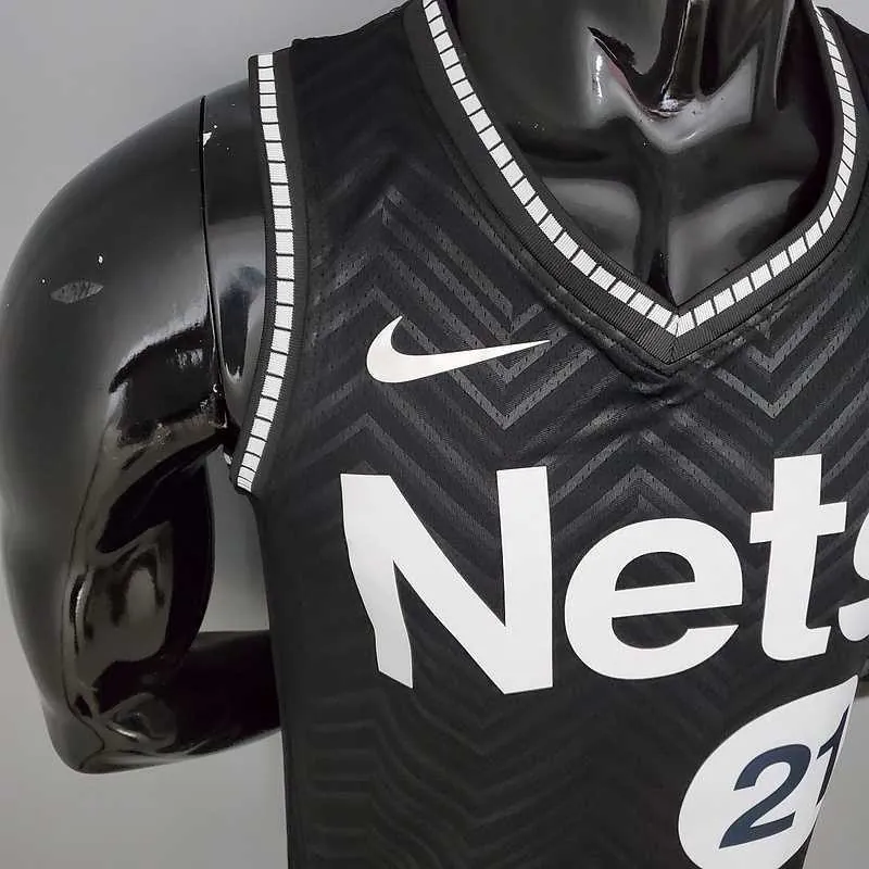 2021 ALDRIDGE#21 Brooklyn Nets Bonus Edition Black 6
