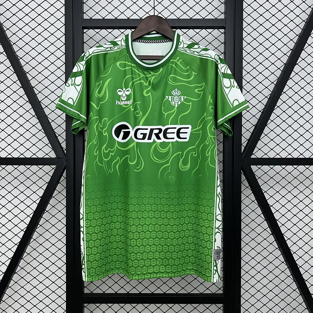 24-25 Real Betis Pre-Match Chinese New Year Special Edition Shirt Football AAAAJersey Wholesale 9