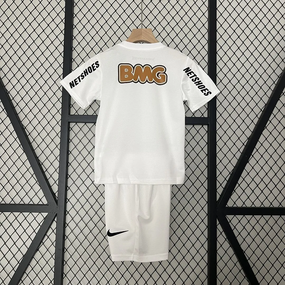 11-12 Santos Home Retro Kids Kit Size-16-28 Soccer Jersey Yupoo 12