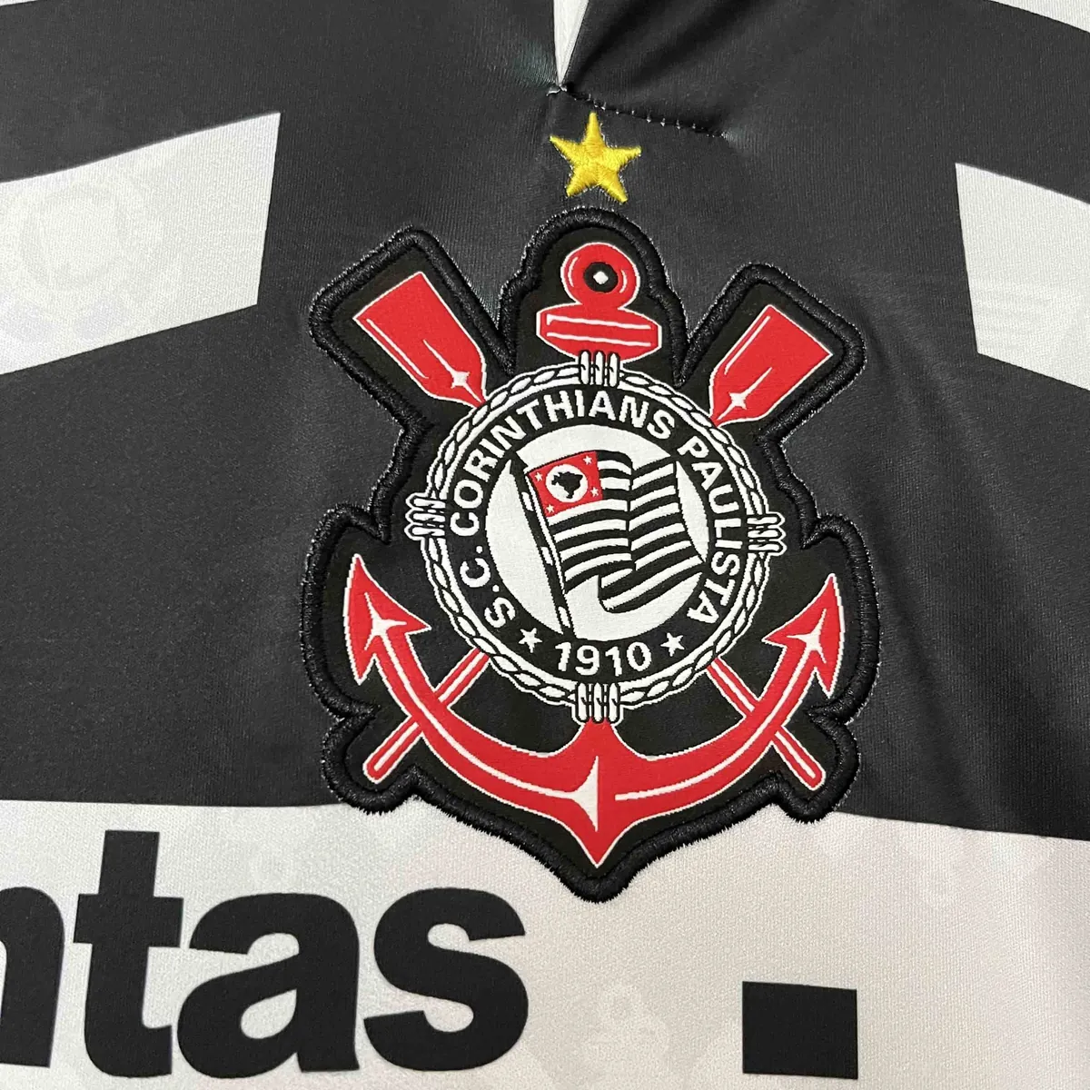 95-96 Corinthians Away Retro Kit Football AAAAJersey Yupoo 5
